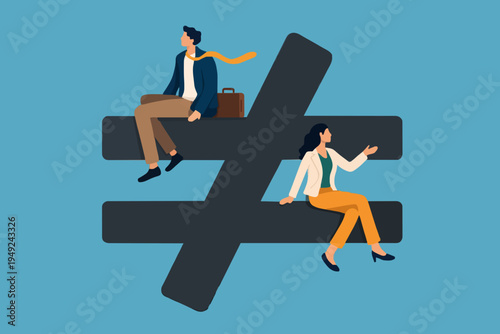 People and difference concept