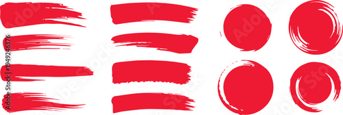 Paint strokes for background texture