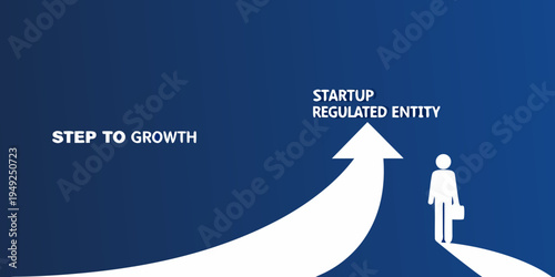 Growth trajectory from startup to regulated entity with a person