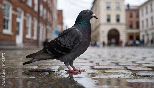 pigeon on the street