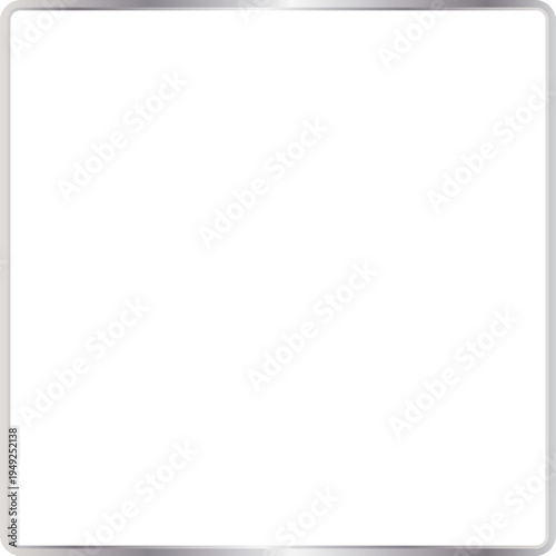 Blank quare with Silver Border