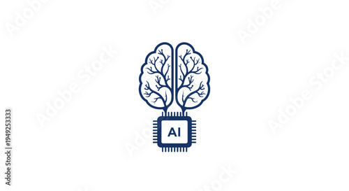 Artificial Intelligence Brain Chip Technology.