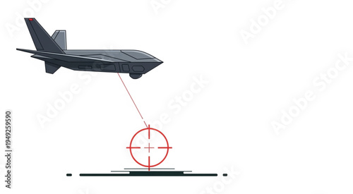Futuristic Drone Targeting System with Precision Accuracy.