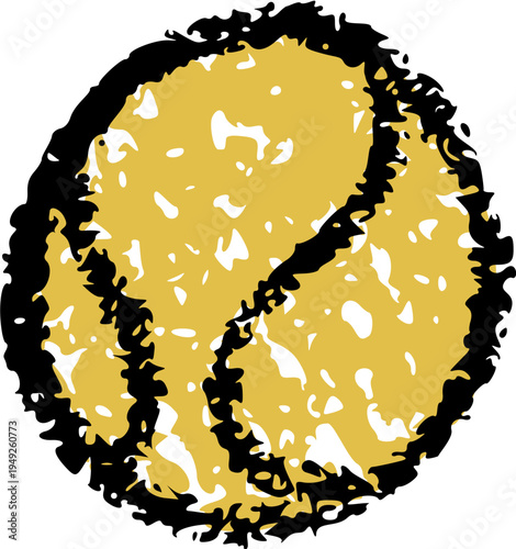 A circular textured design dominates the image rendered in a saturated golden yellow hue against a stark black background high quality professional detailed modern elegant stylish