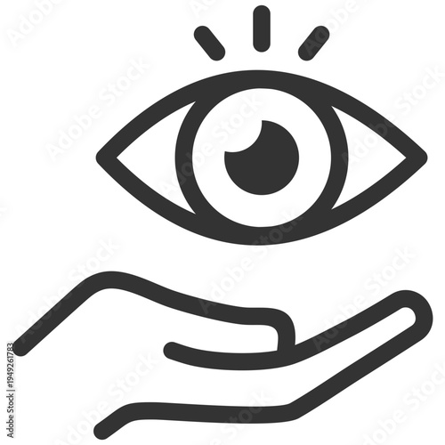 Vision Care Outline Icon
