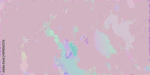 Abstract pastel background with blended pink blue and teal hues