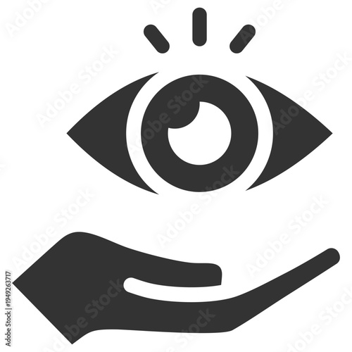 Vision Care Glyph Icon