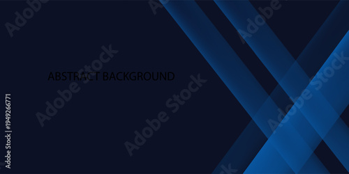 Dark blue modern business abstract background. Vector illustration design for presentation, banner, cover, web, flyer, card, poster, wallpaper, texture, slide, magazine, and powerpoint