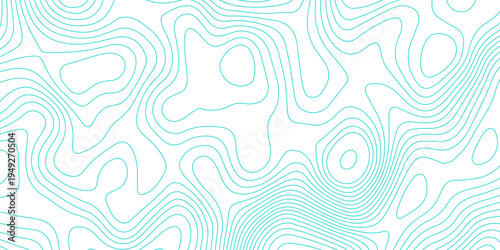 Topographic map background with geographic grid for hiking and mountain sport. luxury topographic wavy pattern and geographic grid map design. paper texture Imitation of a geographical map shades.