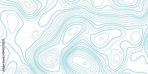 Topographic map background with geographic grid for hiking and mountain sport. luxury topographic wavy pattern and geographic grid map design. paper texture Imitation of a geographical map shades.