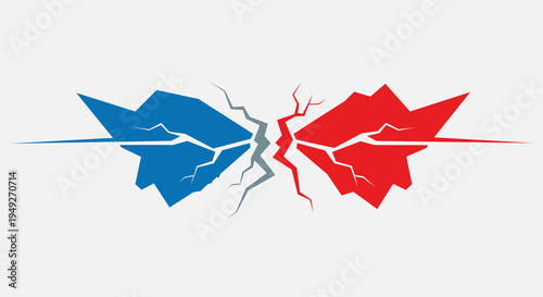 Jet Fighter Clash Vector Illustration Air Combat Concept