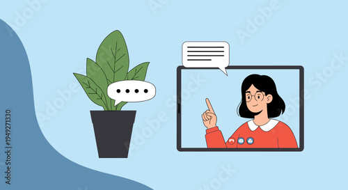 Remote Learning & Digital Communication: Virtual Presentation and Idea Exchange