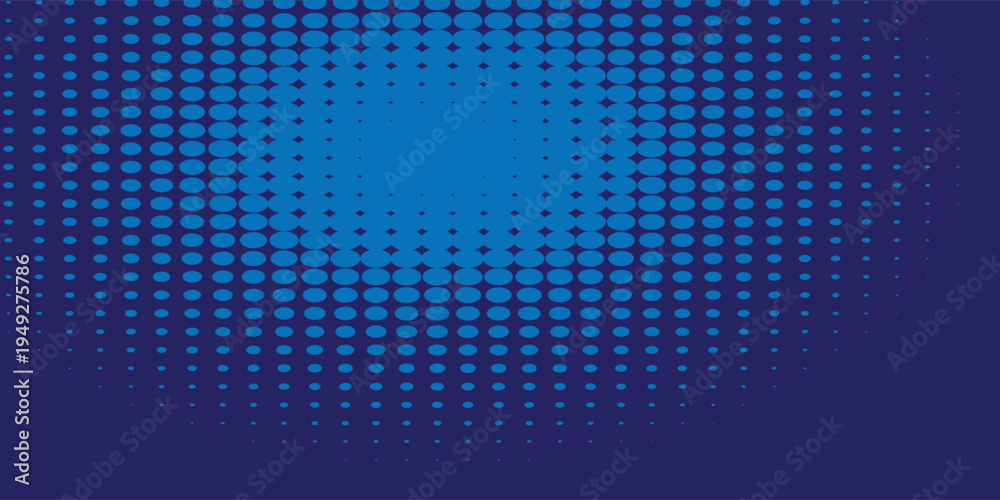 Obraz premium Abstract Green Halftone Gradient Pattern with Vibrant Circular Dots