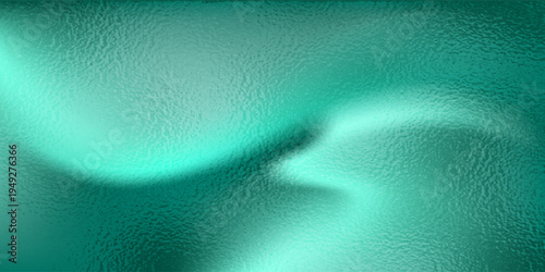 Abstract guppy green background. Gradient mesh shape illustration