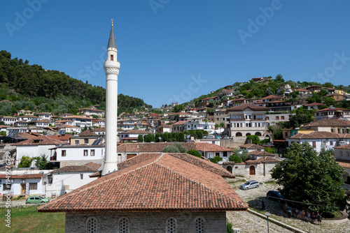 Cityscape of Berat in Albania