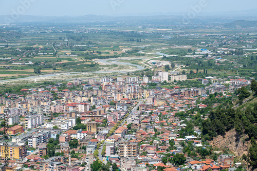Cityscape of Berat in Albania