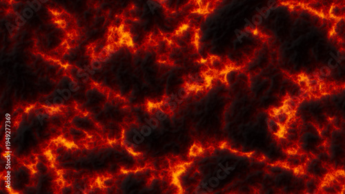 Εκτύπωση καμβά Abstract lava background with burning magma and rock