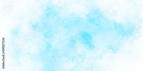 Abstract grunge sky blue soft painted watercolor paint splash. inspiring views of fluffy clouds blue sky background. cloudy blue sky various natural clouds and smoke. morning cloud in the sky.