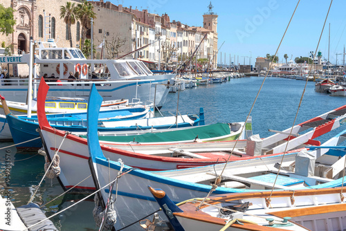 Tableau sur toile Port de La Ciotat, Bouches du Rhone, France