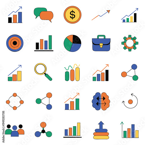 Kitchen utensils icon set black and white vector with perfect for cooking blogs, recipe