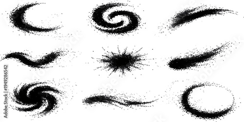 Black and white abstract vector background with woman face eyes and beauty makeup illustration