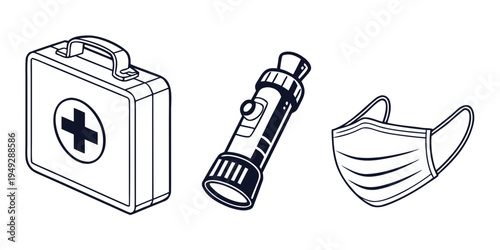 Essential items for emergency preparedness and personal safety