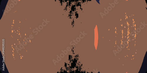 Abstract brown and orange textured background with a central vertical line