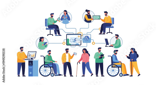 Global Digital Accessibility Network: Inclusive Collaboration & Diverse Workforce Empowerment