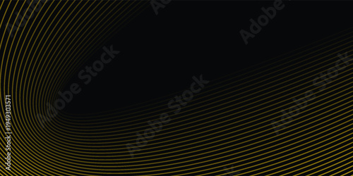 Black gold background vector wallapaper for backdrop, banner.