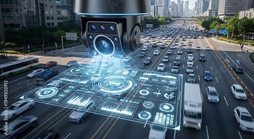 AI Traffic Management System for Smart City with Autonomous Vehicle Technology and Digital Interface