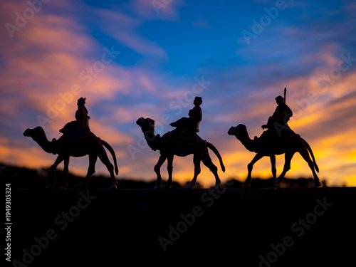 Fotografía reyes magos oriente