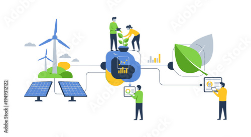 Renewable Energy Management and Sustainable Business Growth with Data Analytics