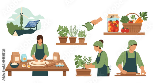 Green Living Concepts: Home Cooking, Organic Gardening & Renewable Energy