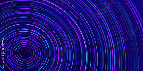 Abstract swirling lines of vibrant neon colors create a hypnotic pattern