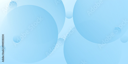 Abstract geometric background gradient soft light blue bokeh for Graphic Business background hitech technology digital design illustration web template background backdrop desktop wallpaper bubbles
