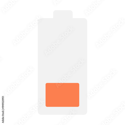 電池残量　30%　イラスト