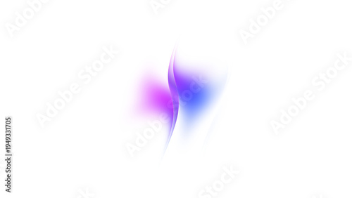 energy glowing pink blue gradient light wave artificial intelligence abstract space energy network AI neural technology