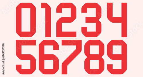 number geometric for jersey