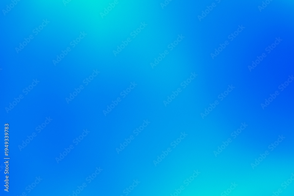 Obraz premium Blue turquoise aquamarine color light color abstract glowing background