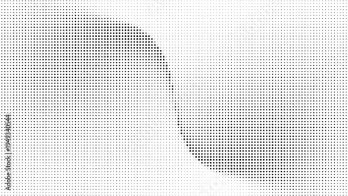 Vector halftone gradient