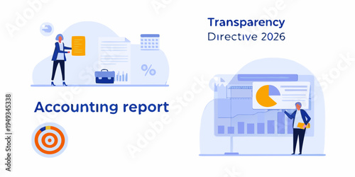 Business professionals analyzing data and reports with modern technology