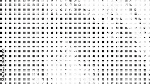 Grunge halftone gradient background. Faded grit noise texture