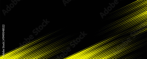 yellow black brush wrap car sticker pattern abstract banner sporty lines black yellow color combination grunge brush modern pattern racing motorsport vector design.