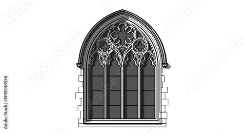 Gothic Window Architecture Architectural Design Detail Facade