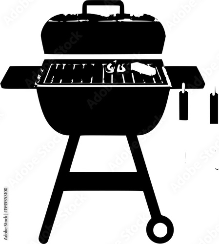 Cooking Up a Storm: A Backyard Barbecue Ready for Action