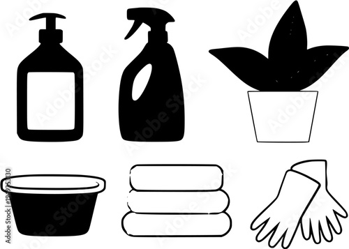 Cleaning Essentials: A Comprehensive Collection of Supplies for a Spotless Home