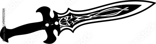 Majestic Ornate Sword of Power and Honor