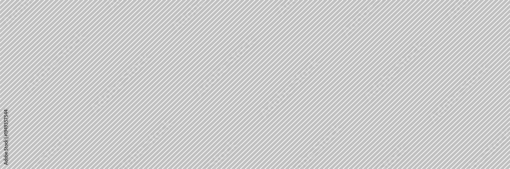 Fototapeta premium Seamless pattern with thin diagonal lines. Black and white abstract background.