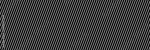 Seamless pattern with thin diagonal lines. Black and white abstract background.