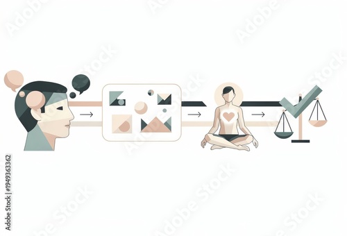 Integrating Emotional Intelligence with Visual Communication Strategies and Mindfulness Practices to Achieve Inner Balance and Enhanced Decision Making